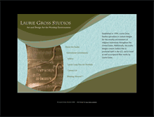 Tablet Screenshot of lauriegrossstudios.com